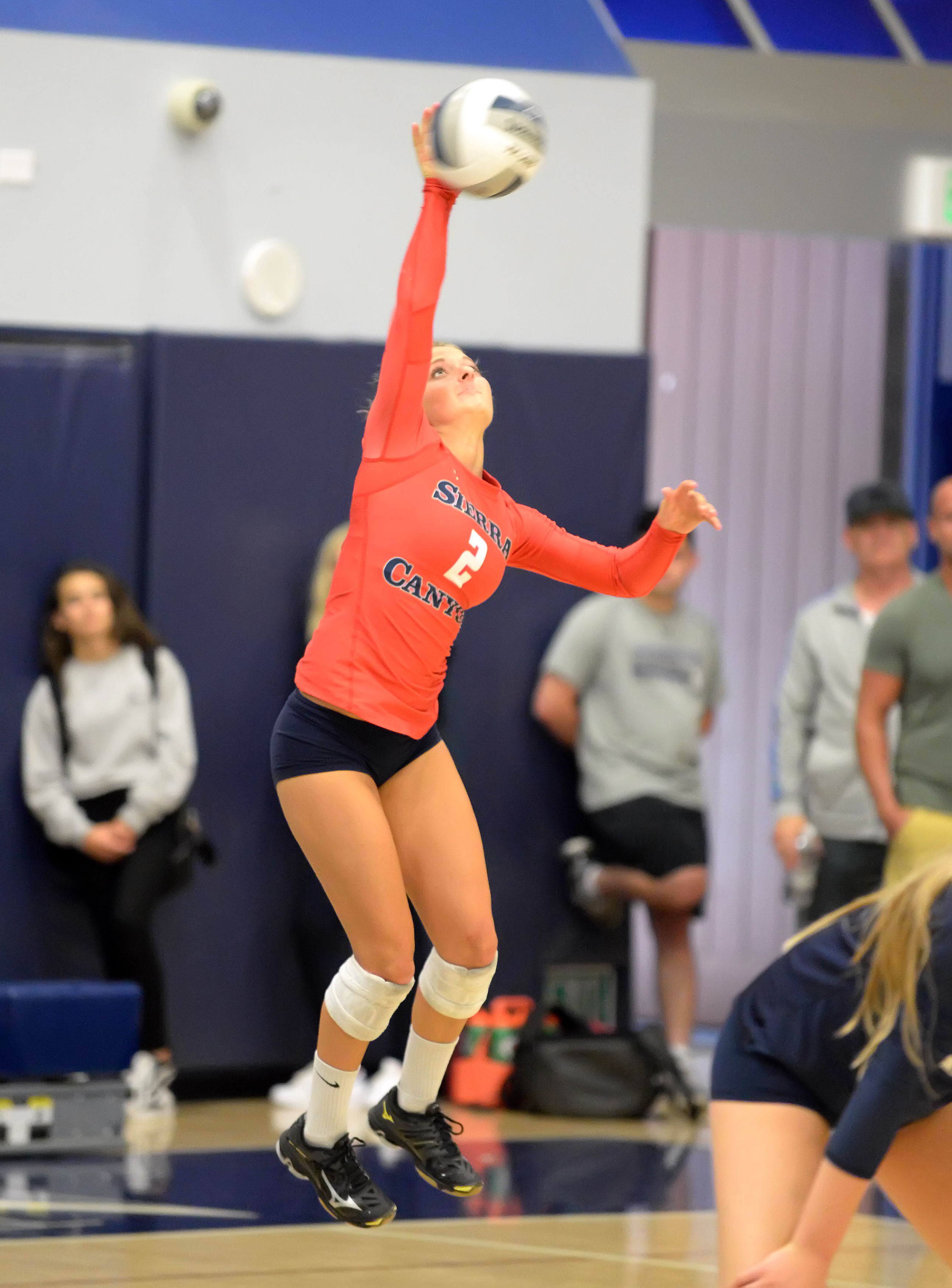Sunshine Volleyball Club - 16 Westside's Zoe Fleck has verbally